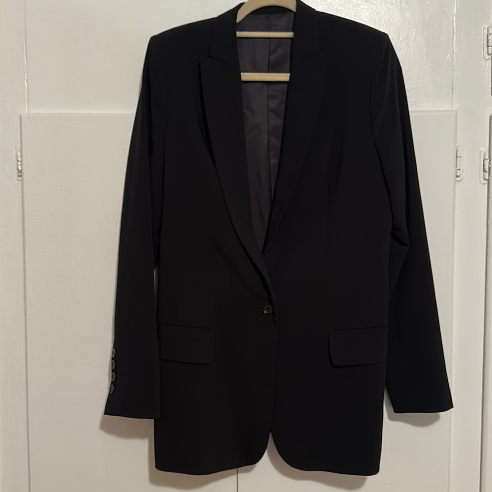 EUC Vintage Unisex Black Blazer